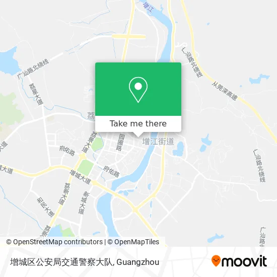 增城区公安局交通警察大队 map