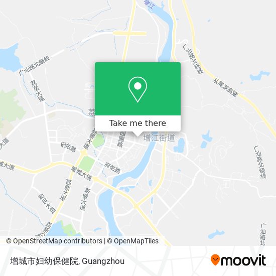 增城市妇幼保健院 map