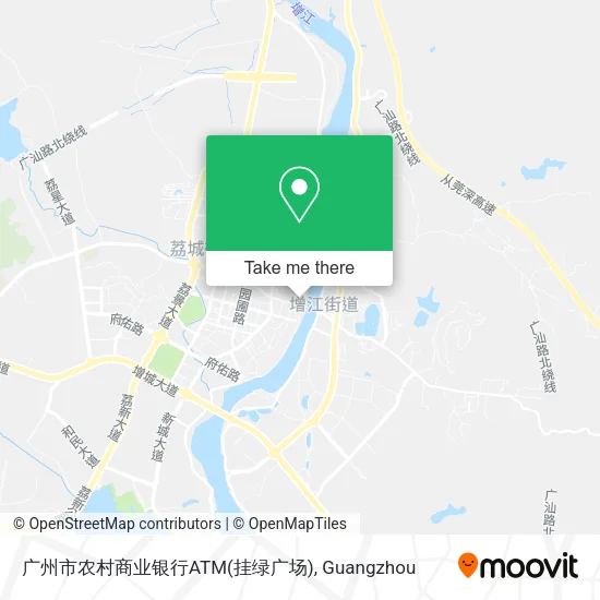广州市农村商业银行ATM(挂绿广场) map
