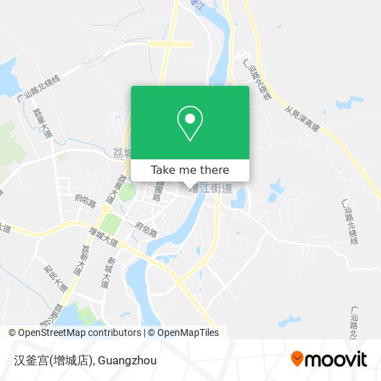 汉釜宫(增城店) map