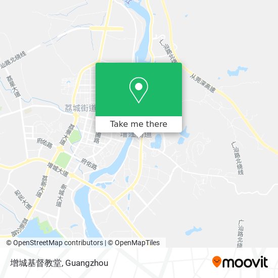增城基督教堂 map