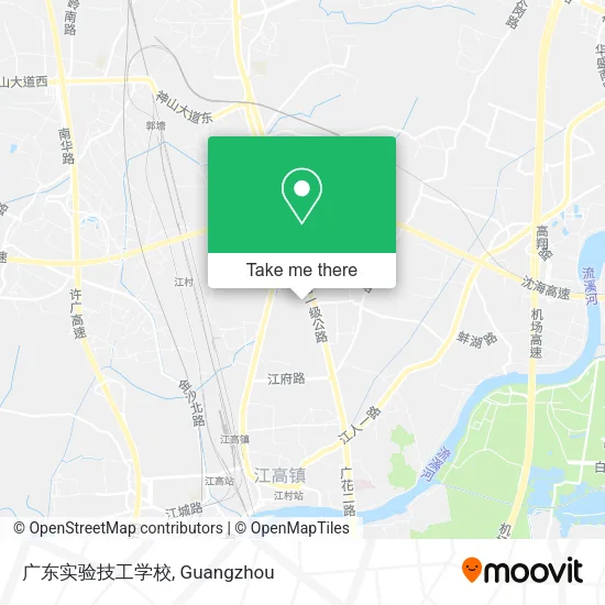 广东实验技工学校 map
