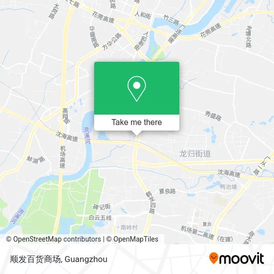 顺发百货商场 map