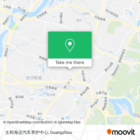 太和海达汽车养护中心 map