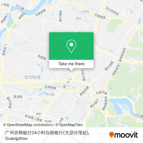 广州农商银行24小时自助银行(大沥分理处) map