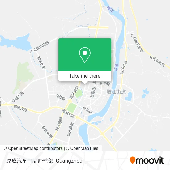 原成汽车用品经营部 map