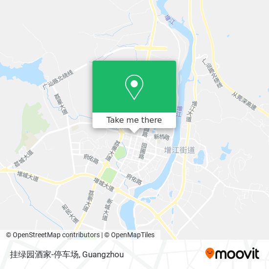 挂绿园酒家-停车场 map