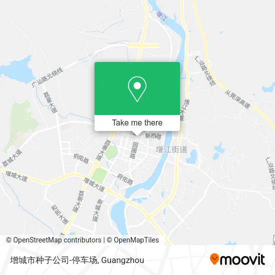 增城市种子公司-停车场 map
