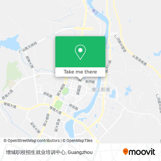 增城职校招生就业培训中心 map