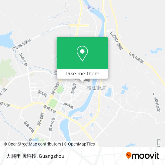 大鹏电脑科技 map