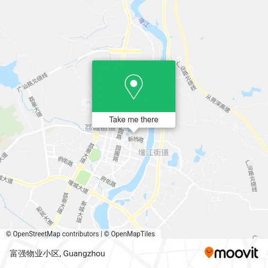 富强物业小区 map