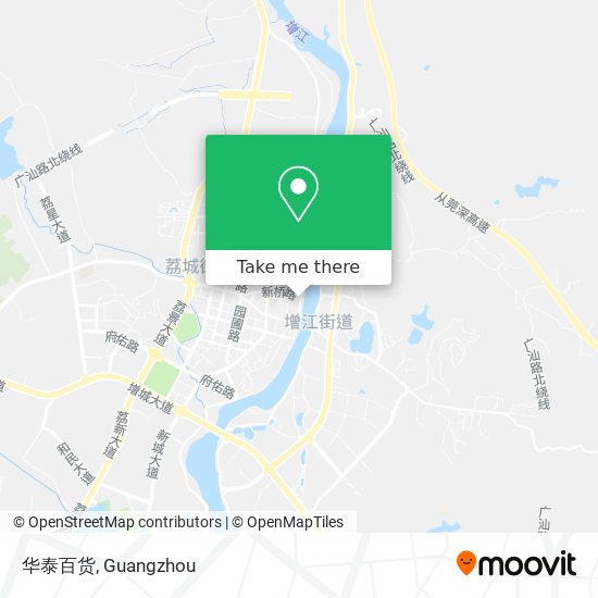华泰百货 map