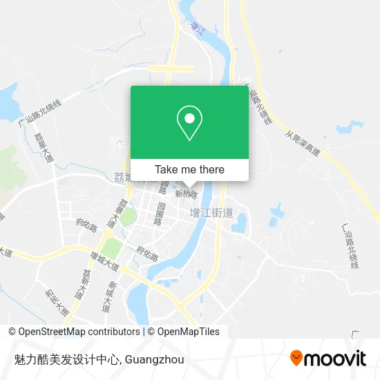 魅力酷美发设计中心 map