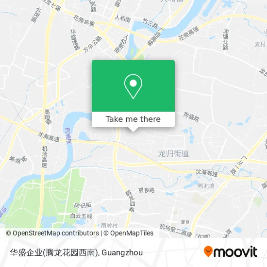 华盛企业(腾龙花园西南) map
