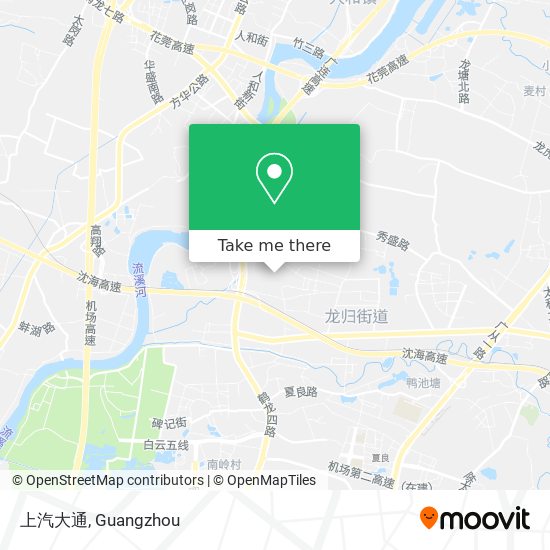 上汽大通 map