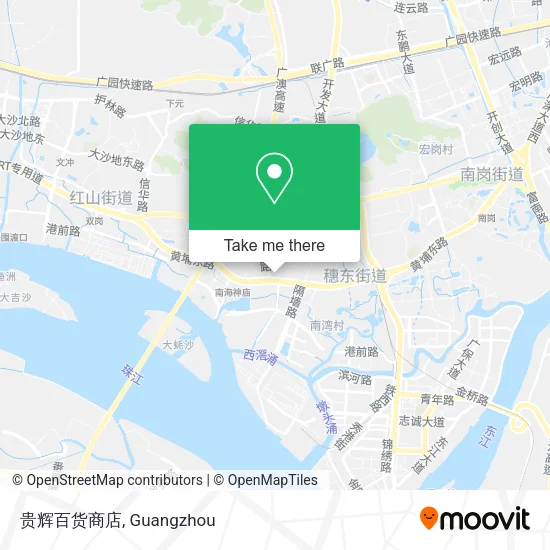 贵辉百货商店 map