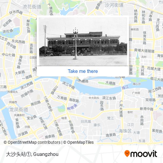 大沙头站① map
