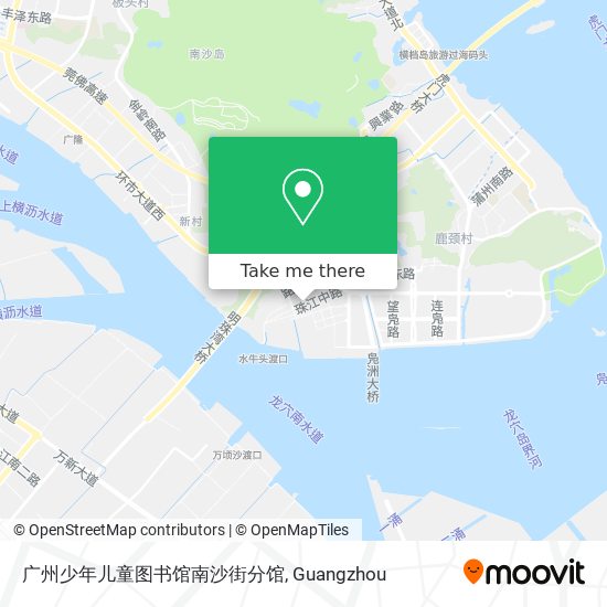 广州少年儿童图书馆南沙街分馆 map
