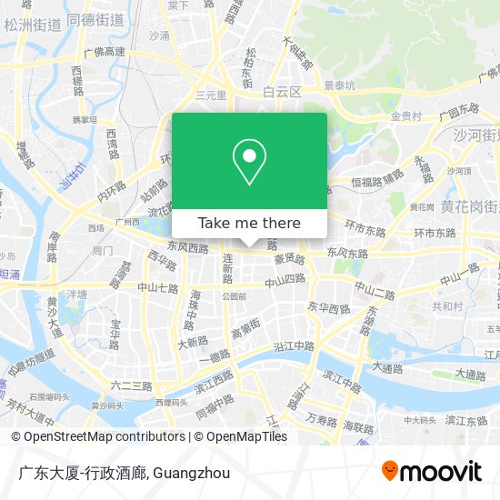 广东大厦-行政酒廊 map
