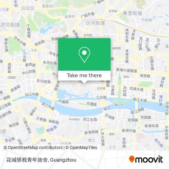 花城驿栈青年旅舍 map