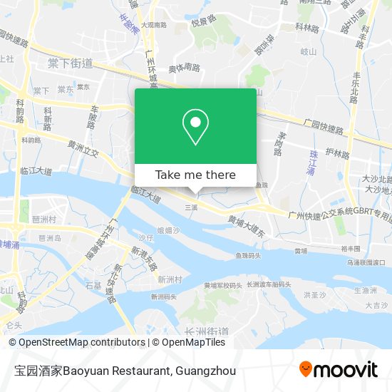 宝园酒家Baoyuan Restaurant map