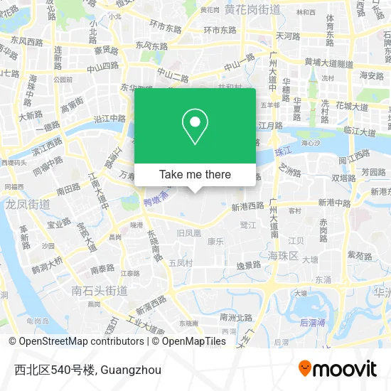 西北区540号楼 map