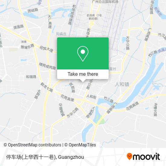 停车场(上华西十一巷) map