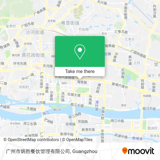 广州市炳胜餐饮管理有限公司 map