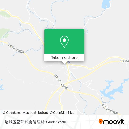 增城区福和粮食管理所 map