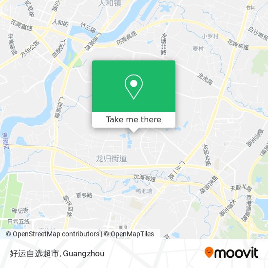 好运自选超市 map