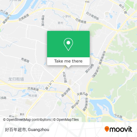 好百年超市 map