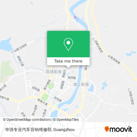 华强专业汽车音响维修部 map