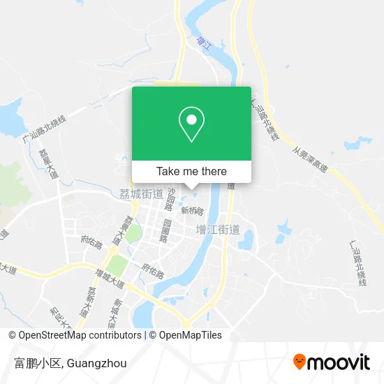 富鹏小区 map