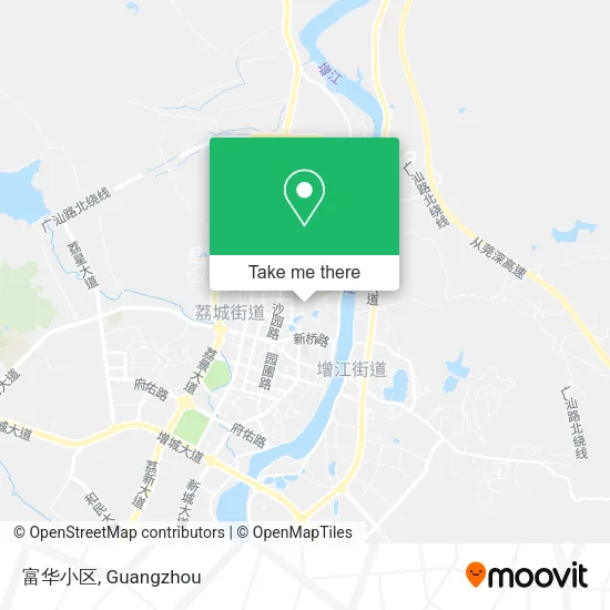 富华小区 map