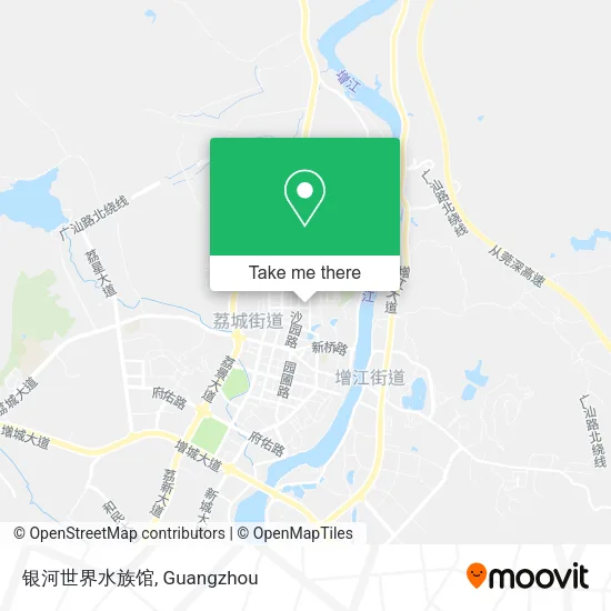 银河世界水族馆 map