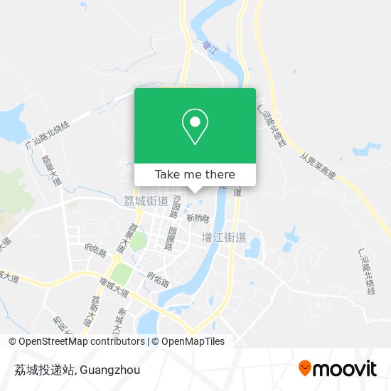 荔城投递站 map