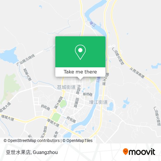 亚世水果店 map