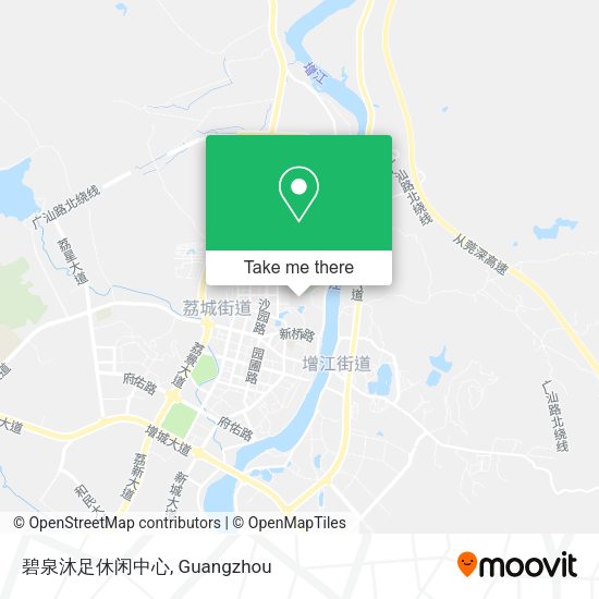 碧泉沐足休闲中心 map