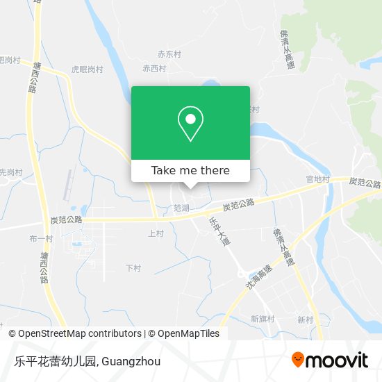 乐平花蕾幼儿园 map