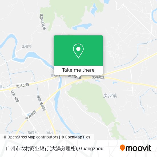 广州市农村商业银行(大涡分理处) map