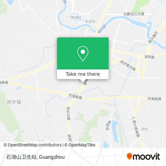 石湖山卫生站 map