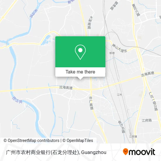广州市农村商业银行(石龙分理处) map