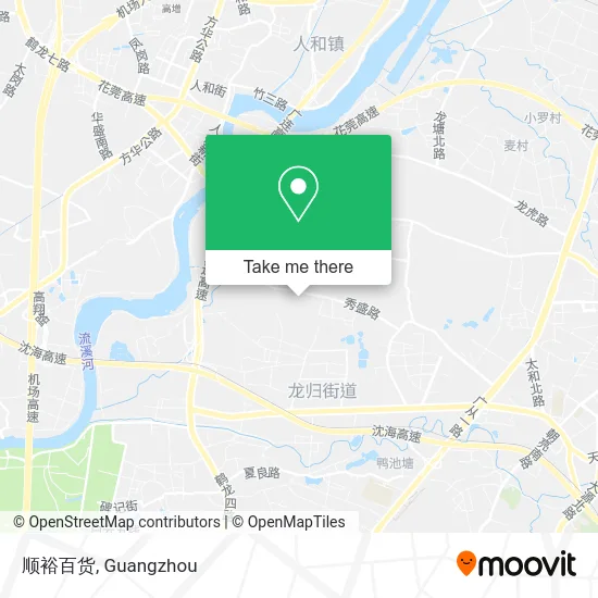 顺裕百货 map
