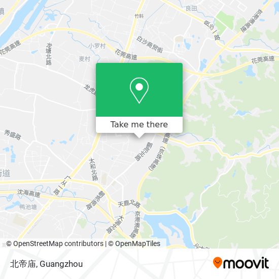 北帝庙 map