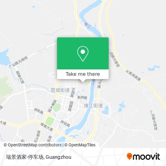 瑞景酒家-停车场 map