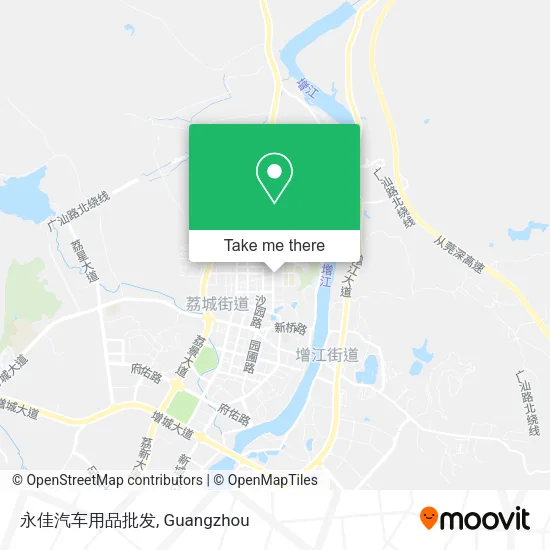 永佳汽车用品批发 map