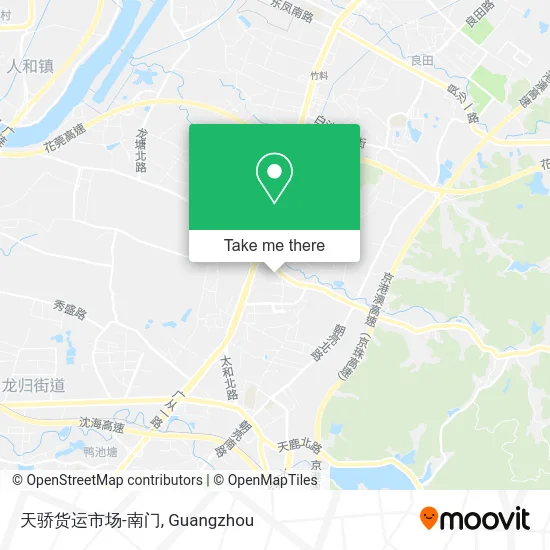 天骄货运市场-南门 map