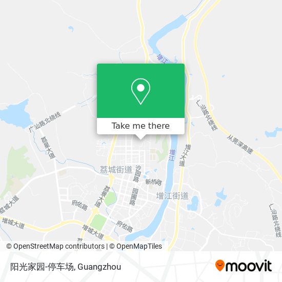 阳光家园-停车场 map