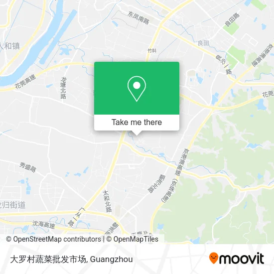 大罗村蔬菜批发市场 map