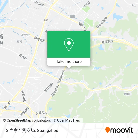 又当家百货商场 map